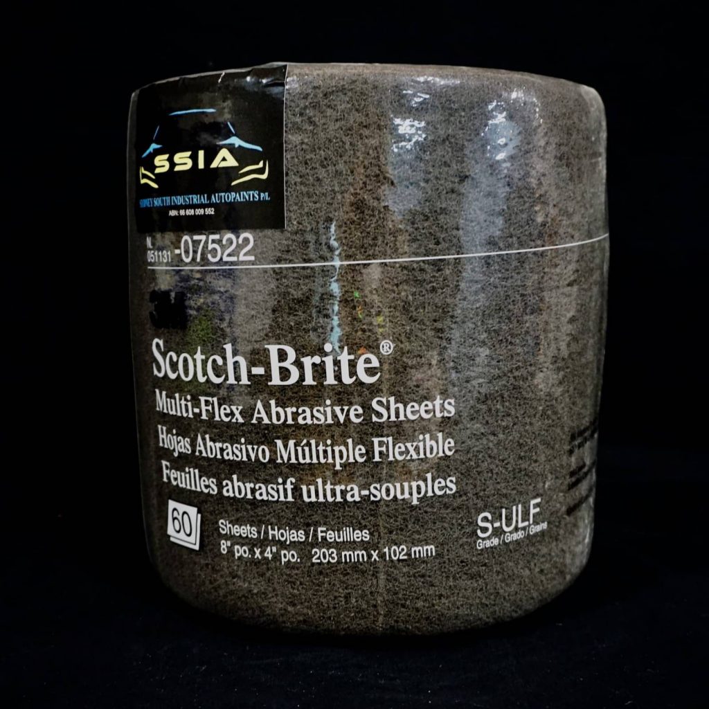 3M ScotchBrite MultiFlex Abrasive Sheets x 60Sheets 203mm x 102mm