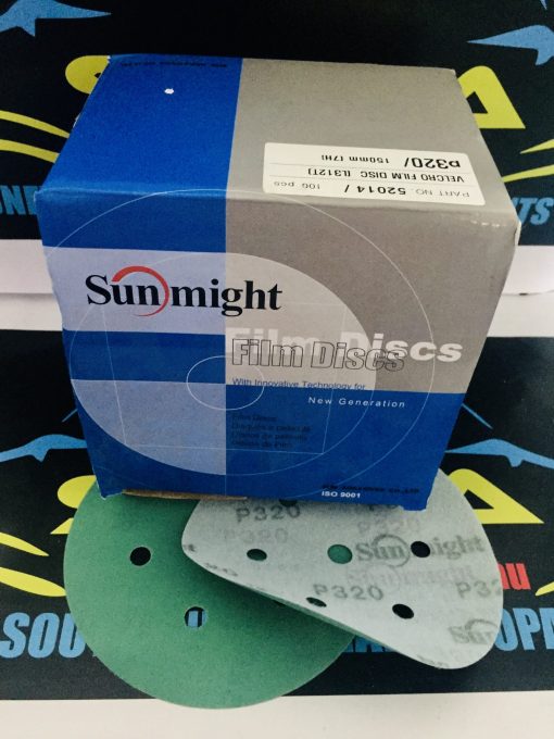 SUNMIGHT P320 /150mm VELCRO FILM DISC-52014